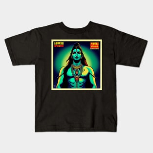 Dancing With Lord Shiva Vinyl Record Vol. 8 Kids T-Shirt